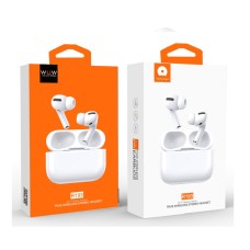 Bluetooth stereo гарнитура WUW-R193 white (6972573336418)