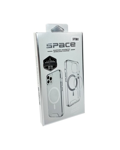 Чехол для смартфона Space Magnetic для iPhone 16 Pro Max Transparent (SpaceMAG16pmClear)