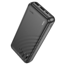 Зовнішній акумулятор HOCO J123A Element power bank(20000mAh) Black (6942007612067)