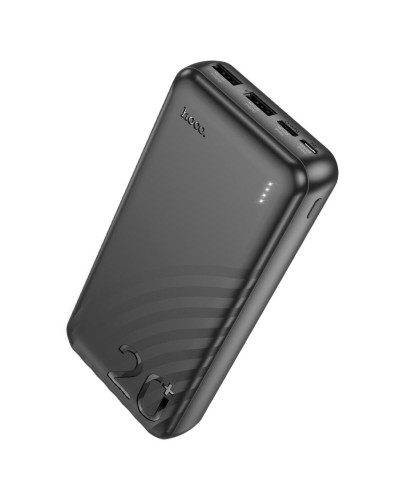 Зовнішній акумулятор HOCO J123A Element power bank(20000mAh) Black (6942007612067)