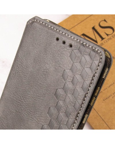 Чехол-книга для смартфона Rubic Leather для Samsung Galaxy A05 Grey (RUBICSAA05Grey)