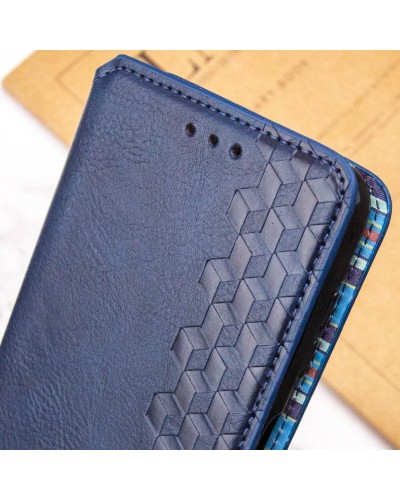 Чехол-книга для смартфона Rubic Leather для Samsung Galaxy A05s Blue (RUBICSAA05sBlue)