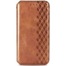 Чехол-книга для смартфона Rubic Leather для Samsung Galaxy A35 Brown (RUBICSAA35Brown)