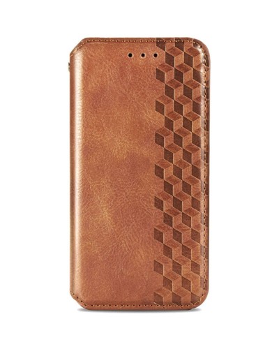 Чехол-книга для смартфона Rubic Leather для Samsung Galaxy A35 Brown (RUBICSAA35Brown)