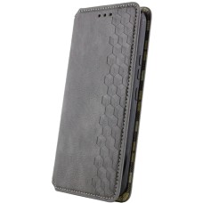 Чехол-книга для смартфона Rubic Leather для Samsung Galaxy A55 Grey (RUBICSAA55Grey)