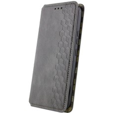 Чехол-книга для смартфона Rubic Leather для Samsung Galaxy M15/F15 5G Grey (RUBICSAM15/F155GGrey)