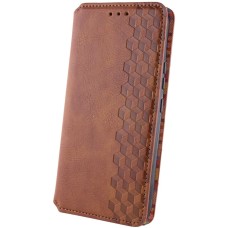 Чехол-книга для смартфона Rubic Leather для Samsung Galaxy M15/F15 5G Brown (RUBICSAM15/F155GBrown)