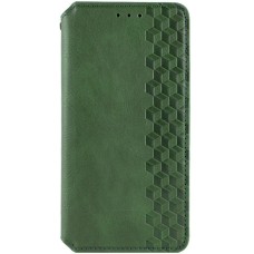 Чехол-книжка для смартфона Rubic Leather for Xiaomi Redmi Note 13 4G Green (RUBICXiNo13Green)