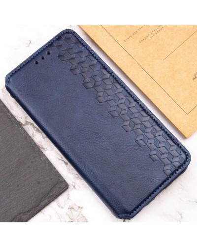 Чехол-книга для смартфона Rubic Leather for Xiaomi Redmi Note 13 4G Blue (RUBICXiNo13Blue)