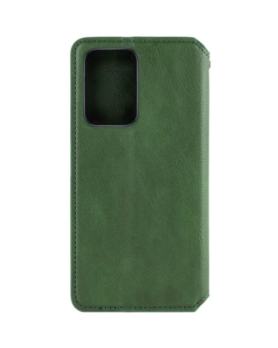 Чехол-книга для смартфона Rubic Leather для Xiaomi Redmi 13C 4G/POCO С65 Green (RUBICXi13CGreen)