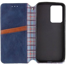 Чехол-книга для смартфона Rubic Leather для Xiaomi Redmi 13C 4G/POCO С65 Blue (RUBICXi13CBlue)