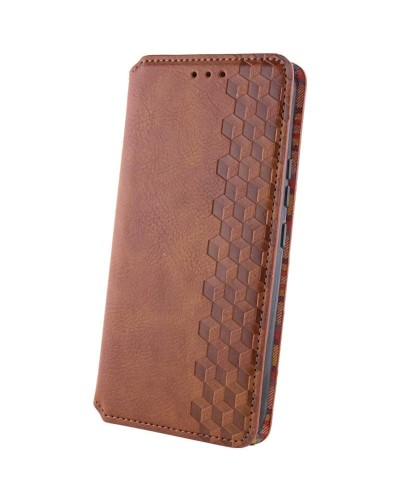 Чехол-книга для смартфона Rubic Leather для Xiaomi Redmi 13C 4G/POCO С65 Brown (RUBICXi13CBrown)