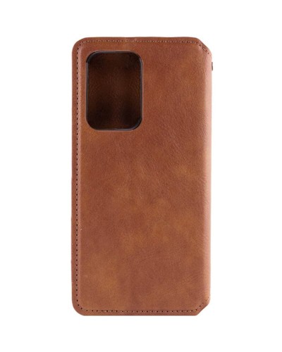 Чехол-книга для смартфона Rubic Leather для Xiaomi Redmi 13C 4G/POCO С65 Brown (RUBICXi13CBrown)