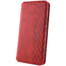Чехол-книга для смартфона Rubic Leather для Xiaomi Redmi Note 13 Pro 4G Red (RUBICXiNo13PRed)