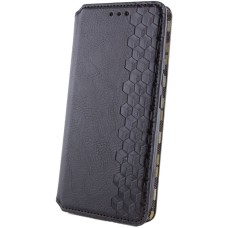 Чехол-книга для смартфона Rubic Leather для Xiaomi Redmi Note 13 Pro Plus 5G Black (RUBICXiNo13P+Black)