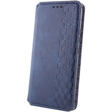 Чехол-книжка для смартфона Rubic Leather для Xiaomi Redmi Note 13 Pro 5G Blue (RUBICXiNo13P+Blue)