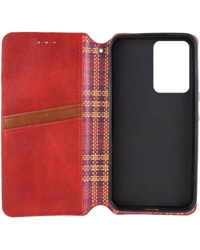 Чехол-книга для смартфона Rubic Leather for Xiaomi Redmi 13 4G Red (RUBICXi13Red)