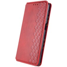 Чехол-книга для смартфона Rubic Leather for Xiaomi Redmi 13 4G Red (RUBICXi13Red)