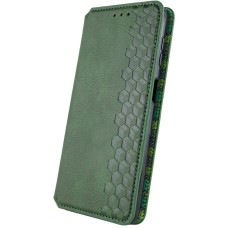 Чехол-книга для смартфона Rubic Leather for Xiaomi Redmi 13 4G Green (RUBICXi13Green)