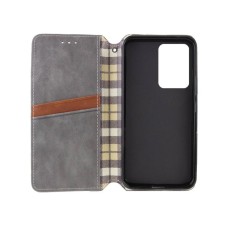 Чехол-книга для смартфона Rubic Leather for Xiaomi Redmi 13 4G Grey (RUBICXi13Grey)