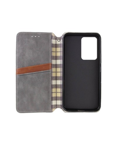 Чехол-книга для смартфона Rubic Leather for Xiaomi Redmi 13 4G Grey (RUBICXi13Grey)