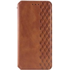 Чехол-книга для смартфона Rubic Leather for Xiaomi Redmi 13 4G Brown (RUBICXi13Brown)