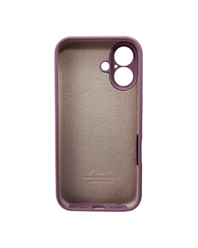 Чехол для смартфона Silicone Full Case AA Camera Protect for Apple iPhone 16 60,Taro Purple (FullAAi16-60)