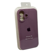 Чехол для смартфона Silicone Full Case AA Camera Protect for Apple iPhone 16 60,Taro Purple (FullAAi16-60)