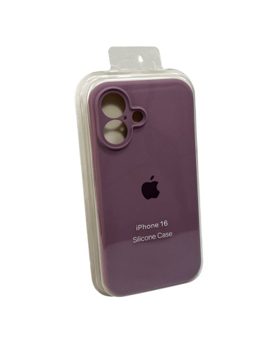 Чехол для смартфона Silicone Full Case AA Camera Protect for Apple iPhone 16 60,Taro Purple (FullAAi16-60)