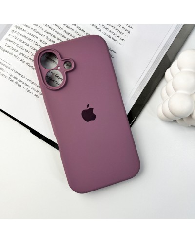 Чехол для смартфона Silicone Full Case AA Camera Protect for Apple iPhone 16 60,Taro Purple (FullAAi16-60)