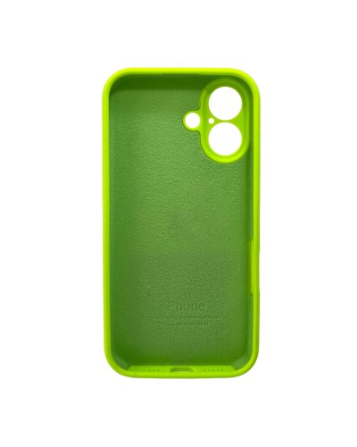 Чохол для смартфона Silicone Full Case AA Camera Protect for Apple iPhone 16 24,Shiny Green (FullAAi16-24)