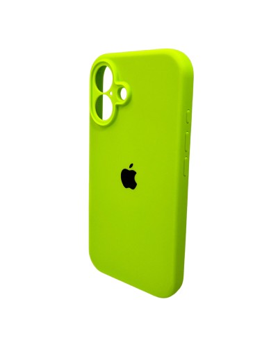 Чохол для смартфона Silicone Full Case AA Camera Protect for Apple iPhone 16 24,Shiny Green (FullAAi16-24)