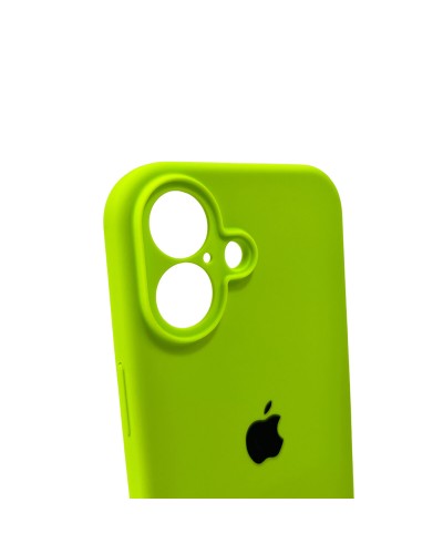 Чохол для смартфона Silicone Full Case AA Camera Protect for Apple iPhone 16 24,Shiny Green (FullAAi16-24)