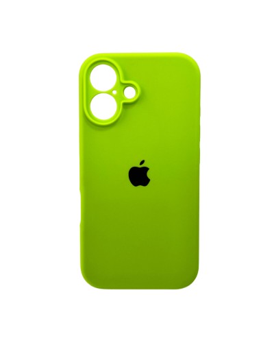 Чохол для смартфона Silicone Full Case AA Camera Protect for Apple iPhone 16 24,Shiny Green (FullAAi16-24)