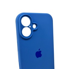 Чехол для смартфона Silicone Full Case AA Camera Protect для Apple iPhone 16 3, Royal Blue (FullAAi16-3)