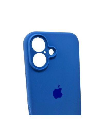 Чехол для смартфона Silicone Full Case AA Camera Protect для Apple iPhone 16 3, Royal Blue (FullAAi16-3)