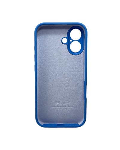 Чехол для смартфона Silicone Full Case AA Camera Protect для Apple iPhone 16 3, Royal Blue (FullAAi16-3)