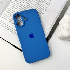 Чехол для смартфона Silicone Full Case AA Camera Protect для Apple iPhone 16 3, Royal Blue (FullAAi16-3)