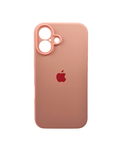 Чехол для смартфона Silicone Full Case AA Camera Protect для iPhone 16 37,Grapefruit (FullAAi16-37)