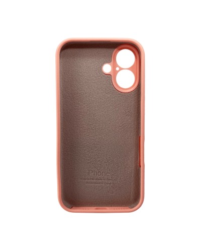 Чехол для смартфона Silicone Full Case AA Camera Protect для iPhone 16 37,Grapefruit (FullAAi16-37)