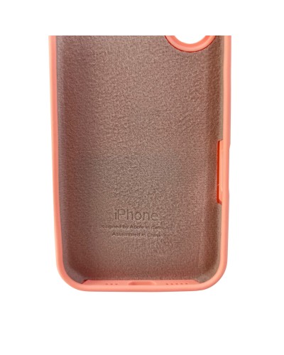 Чехол для смартфона Silicone Full Case AA Camera Protect для iPhone 16 37,Grapefruit (FullAAi16-37)