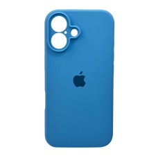 Чехол для смартфона Silicone Full Case AA Camera Protect for Apple iPhone 16 49,Cornflower (FullAAi16-49)