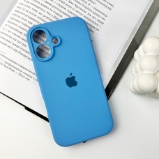 Чехол для смартфона Silicone Full Case AA Camera Protect for Apple iPhone 16 49,Cornflower (FullAAi16-49)