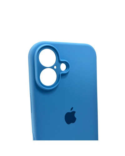 Чехол для смартфона Silicone Full Case AA Camera Protect for Apple iPhone 16 49,Cornflower (FullAAi16-49)