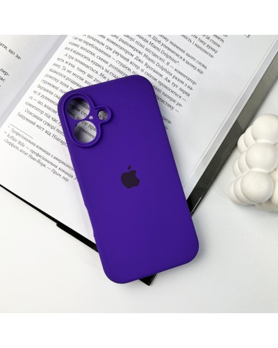 Чехол для смартфона Silicone Full Case AA Camera Protect for Apple iPhone 16 54,Amethist (FullAAi16-54)