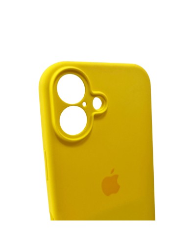 Чехол для смартфона Silicone Full Case AA Camera Protect для iPhone 16 56,Sunny Yellow (FullAAi16-56)