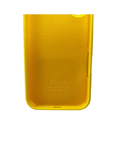 Чехол для смартфона Silicone Full Case AA Camera Protect для iPhone 16 56,Sunny Yellow (FullAAi16-56)