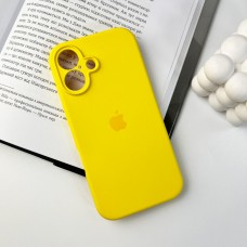 Чехол для смартфона Silicone Full Case AA Camera Protect для iPhone 16 56,Sunny Yellow (FullAAi16-56)