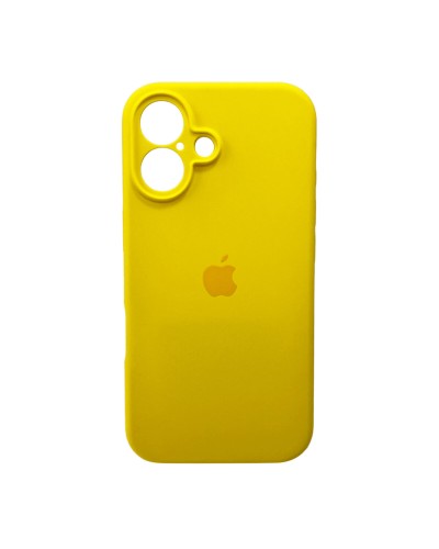 Чехол для смартфона Silicone Full Case AA Camera Protect для iPhone 16 56,Sunny Yellow (FullAAi16-56)