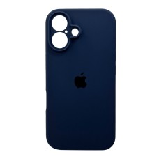 Чехол для смартфона Silicone Full Case AA Camera Protect for Apple iPhone 16 7,Dark Blue (FullAAi16-7)